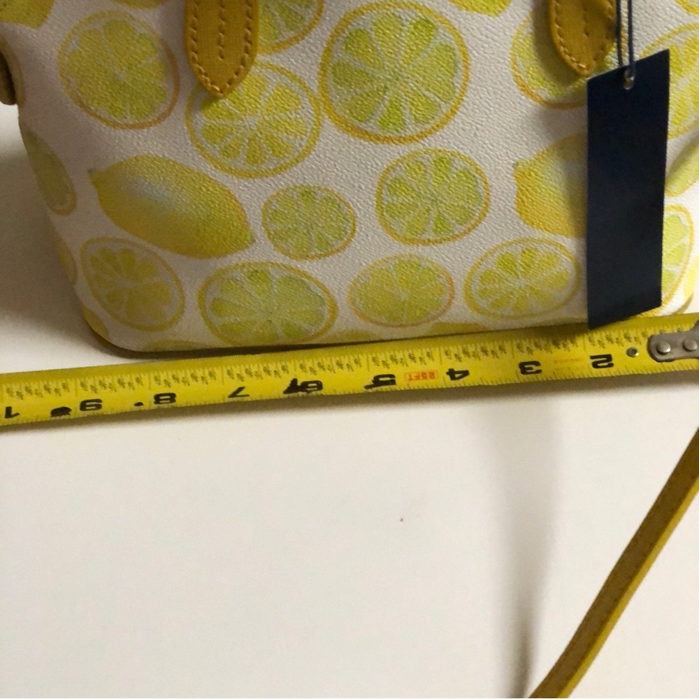 Rare Dooney & Bourke Limone Ruby Mini Crossbody Satchel - Picture 7 of 10